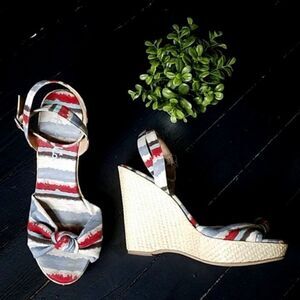 Anthropologie Espadrilles Wedges 